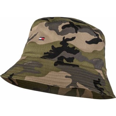 Tommy Hilfiger Flag Bucket Hat khaki