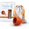 Menstruační kalíšek Merula Cup menstruační kalíšek pro ženy s nízkým čípkem Fox