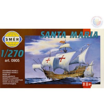 Směr Plastikový slepovací model Santa Maria 1:270