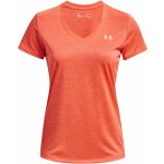 Under Armour s krátkým rukávem TECH SSV TWIST 1258568-879 Oranžová – Sleviste.cz