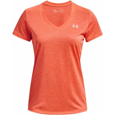 Under Armour s krátkým rukávem TECH SSV TWIST 1258568-879 Oranžová