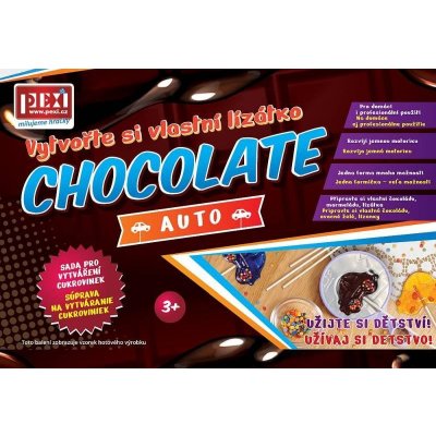 PEXI CHOCOLATE ART / Vytvořte si vlastní lízátko Auto – Hledejceny.cz