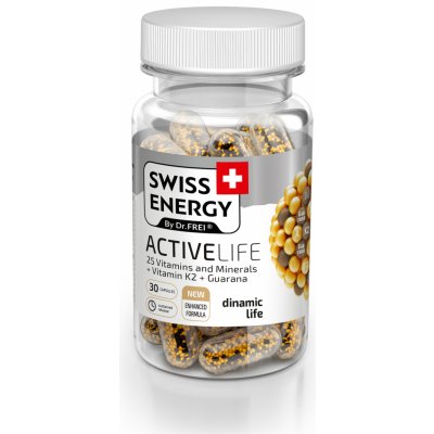 Swiss Energy Activelife Kapsle s postupným uvolňováním 30 ks