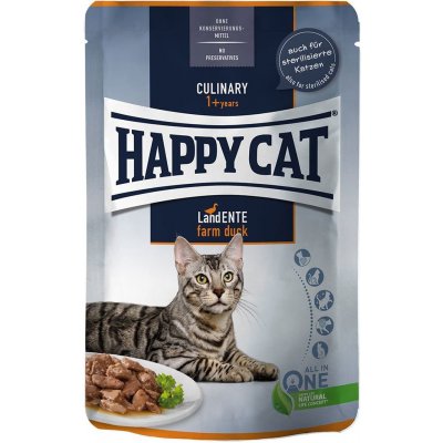 Happy Cat Meat In Sauce Culinary Land Ente 85 g