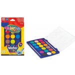 Colorino vodové barvy velké se 2 štětci 18 barev – Zboží Dáma