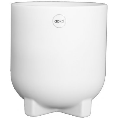 Květináč Plus Large White 19 cm DBKD – Hledejceny.cz
