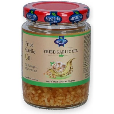 Minh Ha Smažený česnek v oleji 140 g – Zboží Dáma