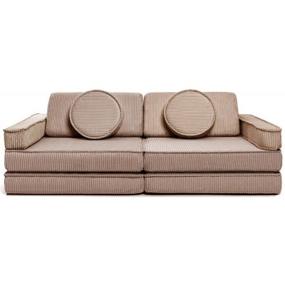 Play Sofa Original Corduroy Shappy Chocolate – Zbozi.Blesk.cz