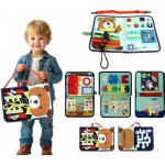 2Kids Toys Senzorická busy kniha Medvídek – Zboží Mobilmania