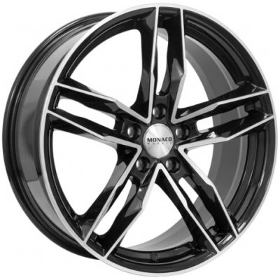 MONACO WHEELS RR8M 7,5x17 5x100 ET35 gloss black polished – Hledejceny.cz