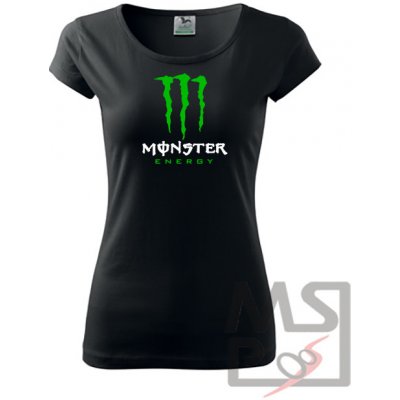 Dámské triko s motivem Monster energy