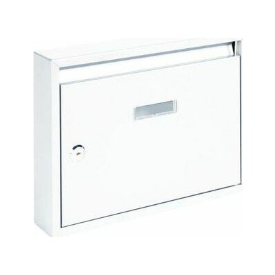 Modulová kovová poštovní schránka Trade, bílá – HobbyKompas.cz