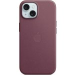 Apple z tkaniny FineWoven s MagSafe na iPhone 15, morušově rudá MT3E3ZM/A – Zboží Živě