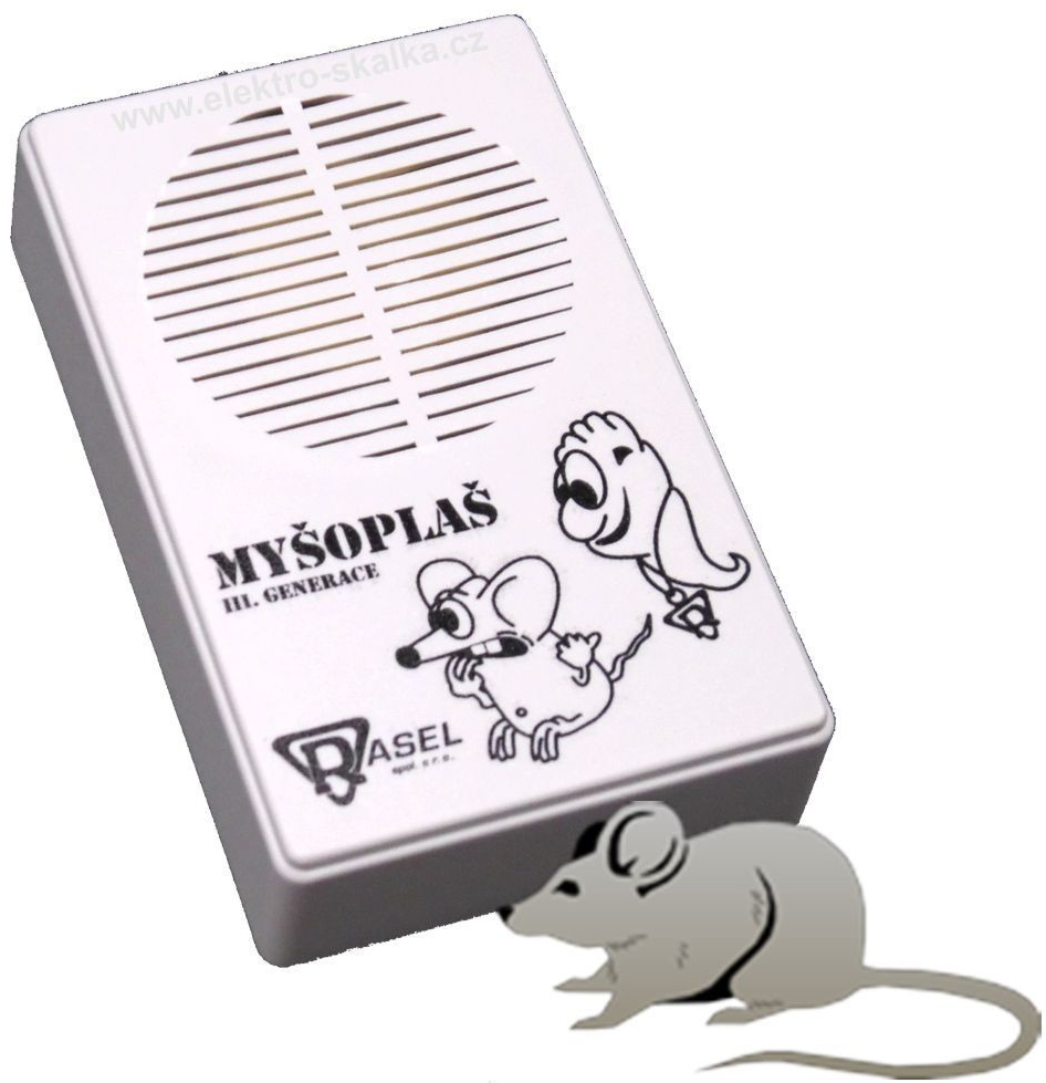 Elektronický Myšoplaš 9V III. odpuzovač myší a hlodavců i na kuny