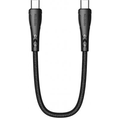 Mcdodo CA-7640 USB-C na USB-C, PD 60W, 0,2m, černý – Zboží Živě