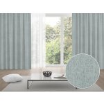 Biante 100% zatemňovací závěs Blackout BKL-604 Šedozelený režný - šířka 140 cm 140x140 cm – Hledejceny.cz