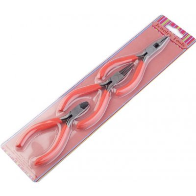 Sada kleští na bižuterii červené – Zboží Dáma