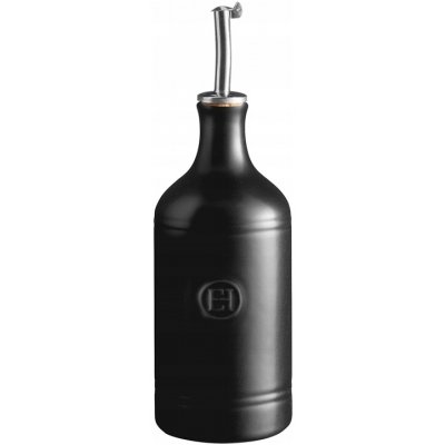 Emile Henry KITCHEN Keramická láhev na olej a ocet černá matná 400 ml – Hledejceny.cz