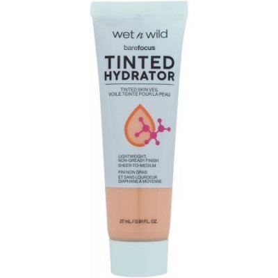 Wet n Wild Bare Focus Tinted Hydrator rozjasňující a hydratační make-up Medium Tan 27 ml – Zboží Mobilmania