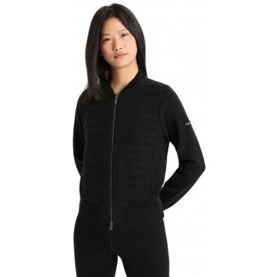 Icebreaker W ICL ZoneKnit Insulated Knit Bomber black – Zboží Mobilmania