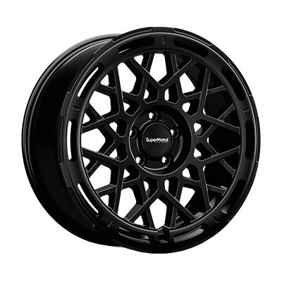 SUPER METAL CAGE 8x18 6x120 ET44 dull black – Sleviste.cz