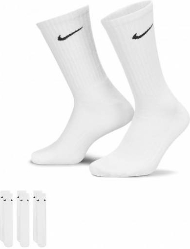 Nike ponožky U NK V CUSH CREW 3P VALUE-bílé