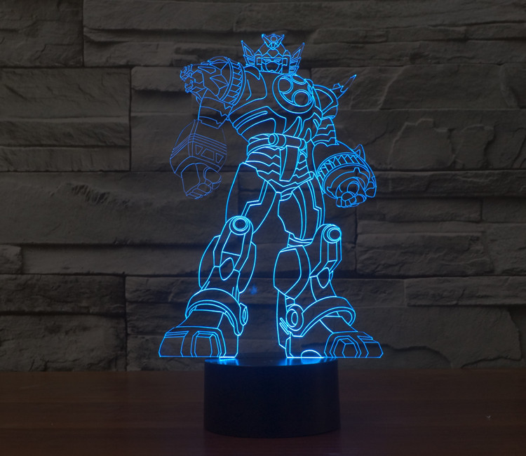 Beling Dětská lampa Optimus Prime 7 barevná S1226