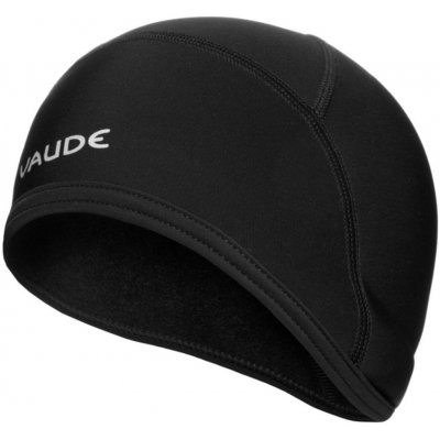 VAUDE Bike Warm Cap cyklistická čepice pod helmu black/white – Hledejceny.cz
