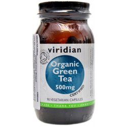 Viridian 100% Organic Green Tea 90 kapslí