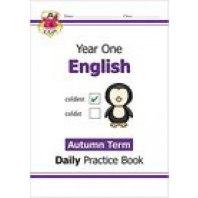 New KS1 English Daily Practice Book: Year 1 - Autumn Term - Books CGP – Sleviste.cz