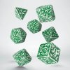 Příslušenství ke společenským hrám Sada lesních kostek barva bílo-zelená