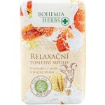 Bohemia Herbs Med a Kozí mléko toaletní mýdlo 100 g – Zboží Dáma