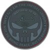 Nášivka JTG Nášivka gumová JTG Infidel Punisher Rubber Patch, Blackops