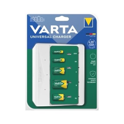 Varta Universal Charger (AA, AAA, C, D, 9V NiMH) (57658101401)