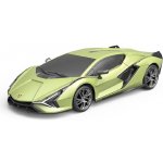 Siva RC auto Lamborghini Sian olivově zelená metalíza 100% RTR LED světla 1:24 – Hledejceny.cz