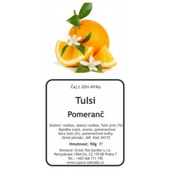 Tulsi & Pomeranč rooibos čaj 1000 g