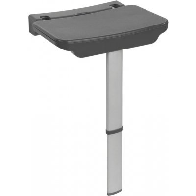 Wenko Secura Premium stolička do sprchy šedá 37 cm, 56 cm, 30,5 cm
