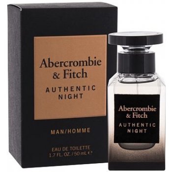 Abercrombie & Fitch Authentic Night toaletní voda pánská 50 ml