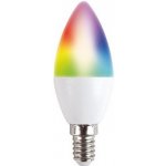 Solight LED SMART WIFI žárovka, svíčka, 5W, E14, RGB, 425lm – Zboží Živě