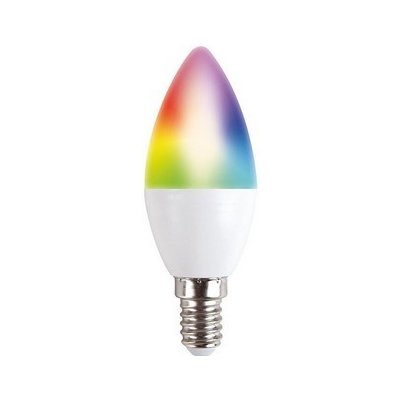 Solight LED SMART WIFI žárovka, svíčka, 5W, E14, RGB, 425lm – Zboží Živě