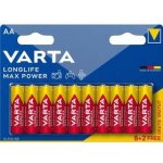 Varta Longlife Max Power AA 10ks 4706101410 – Hledejceny.cz