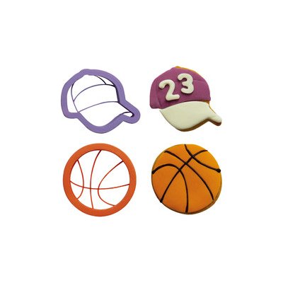 Vykrajovátka - Basketball (Míč + čepice) / Decora – Hledejceny.cz