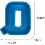 PourArt Silikonová forma X312-43 Velké 3D písmeno Q 164x143mm – Sleviste.cz