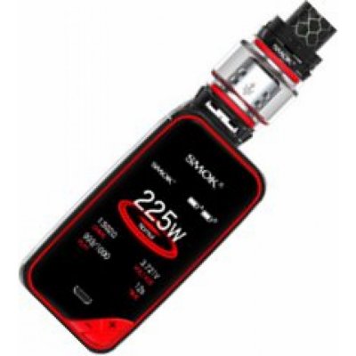 Smoktech X-Priv TC225W Grip Full Kit Black-Red 0 mAh 1 ks – Zboží Mobilmania