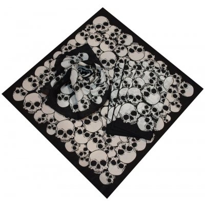 Etex s.r.o bavlněný šátek velký lebky – Sleviste.cz