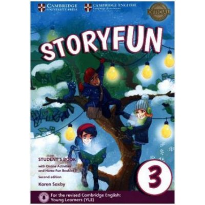 Storyfun for Starters, Movers and Flyers Second Edition - Level 3 - Students Book with online activities and Home Fun Booklet – Zbozi.Blesk.cz