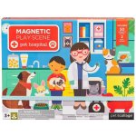 Petit Collage magnetická tabulka Veterinární ošetřovna – Sleviste.cz