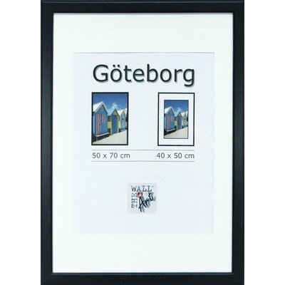 Fotorámeček Göteborg, dřevěný, černý 50x70 cm – Zbozi.Blesk.cz
