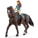 Schleich 42414 Černovláska Sarah na arabské klisně