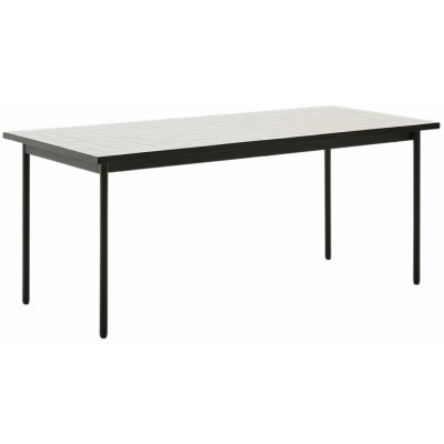 Kave Home Maurina 182 x 91 cm zahradní stůl Bílo-zelený – Hledejceny.cz